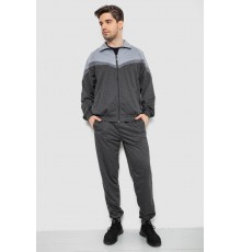 Спортивный костюм мужской, цвет серый, 244R9147 Спортивный костюм мужской, цвет серый, 244R9147