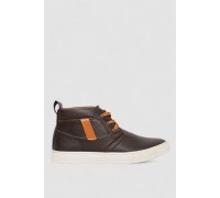 Ботинки мужские демисезонные, цвет темно-коричневый, 131R184582