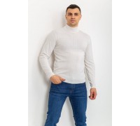 Светр чоловічий однотонний, колір білий, 161R1770