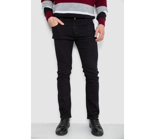Джинсы мужские, цвет черный, 244R1035