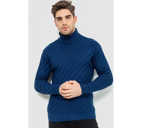 Гольф мужской, цвет синий, 161R696