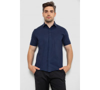 Сорочка чоловіча, колір синій, 214R7001