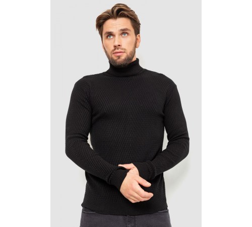 Гольф мужской, цвет черный, 161R857