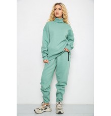 Спортивний костюм жіночий на флісі, колір оливковий, 102R7723