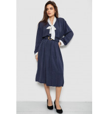 Костюм женский классический в горох, цвет сине-белый, 167R3002