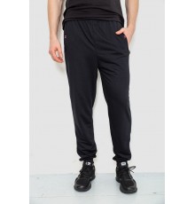 Спортивні штани чоловічі, колір чорний, 244R4770