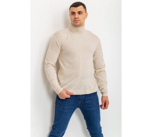 Свитер мужской, цвет светло-бежевый, 161R1880