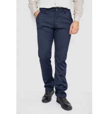 Брюки мужские классические, цвет темно-синий, 244RFH313-2