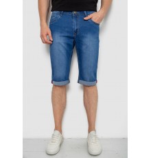 Шорты мужские джинсовые, цвет синий, 244RLS22-0230D