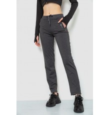 Спортивні штани жіночі, колір темно-сірий, 244R514