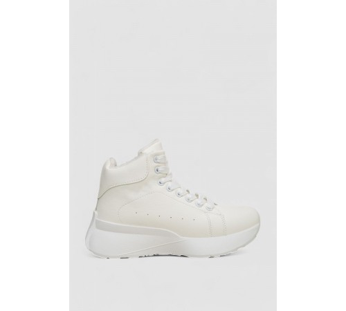 Кросівки жіночі зимові на хутрі, колір білий, 248RXM22