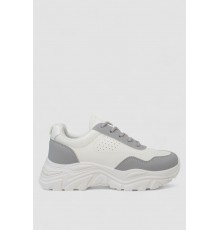 Кросівки жіночі, колір біло-сірий, 248RA70