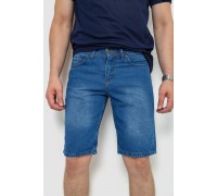 Шорти чоловічі джинсові, колір синій, 244RB002