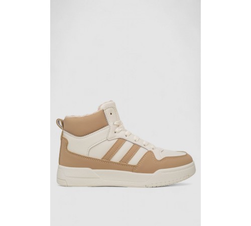 Кросівки жіночі зимові на хутрі, колір молочно-бежевий, 248RAD400-11