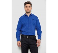 Рубашка мужская с принтом, цвет электрик, 214R7497