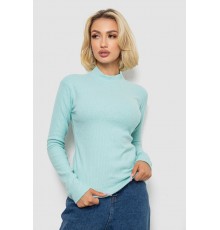 Гольф жіночий однотонний, колір м'ятний, 238R802