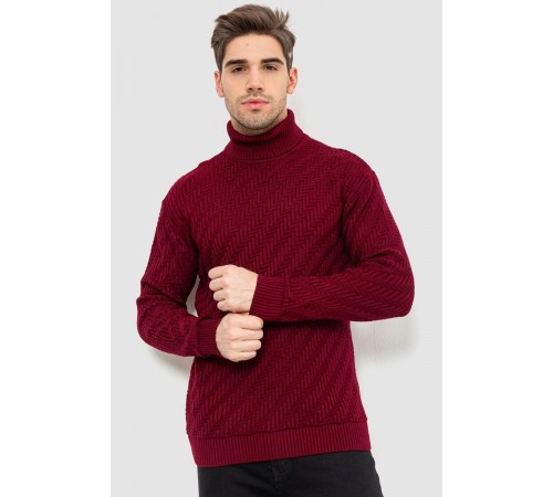 Гольф мужской, цвет бордовый, 161R696