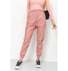 Лосини жіночі на флісі, колір пудровий, 164R150