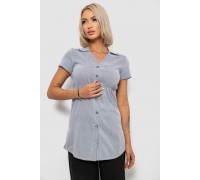 Рубашка-туника в полоску, цвет серый, 230R665