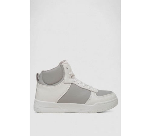 Кросівки жіночі зимові на хутрі, колір сіро-білий, 248RAD300