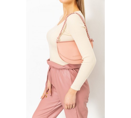 Кофта жіноча у рубчик, колір кремовий, 131R122-1