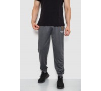 Спорт чоловічі штани, колір темно-сірий, 244R4732