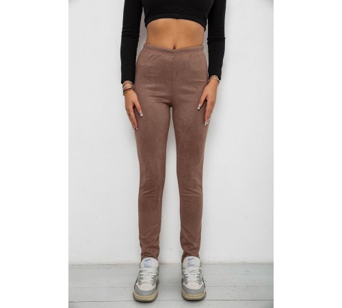 Лосини однотонні, колір мокко, 257R2045