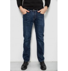 Джинсы мужские прямого кроя, цвет синий, 244R9910