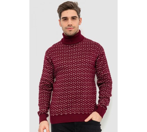 Гольф мужской, цвет бордовый, 161R911