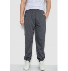 Спортивні штани чоловічі, колір темно-сірий, 244R4777