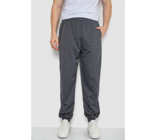 Спортивні штани чоловічі, колір темно-сірий, 244R4777