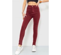 Джинси жіночі, колір бордовий, 164R357
