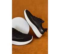 Кросівки чоловічі текстильні, колір чорний, 244RJ1077