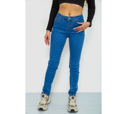 Джинси жіночі, колір синій, 244R1008
