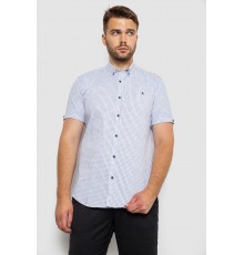 Сорочка чоловіча з принтом, колір білий, 214R4564-4