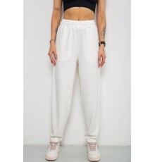 Штани жіночі MOM, колір молочний, 102R5246