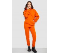 Спортивний костюм жіночий на флісі, колір помаранчевий, 102R7711