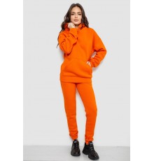 Спортивний костюм жіночий на флісі, колір помаранчевий, 102R7711