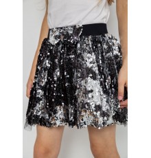 Юбка детская нарядная, цвет черный, 247R417-1