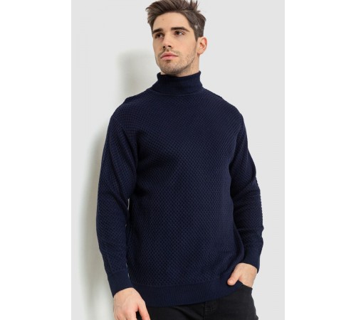 Гольф мужской, цвет темно-синий, 161R845