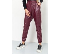 Лосины женские на флисе, цвет бордовый, 164R150