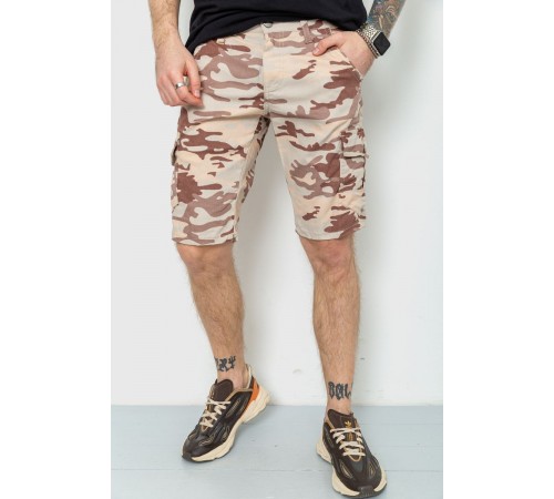 Шорты мужские камуфляж, цвет бежевый, 157RP300-4