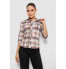 Сорочка жіноча, колір бежевий, 230R063-25