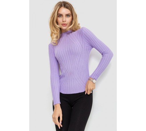 Гольф жіночий однотонний, колір бузковий, 204R038