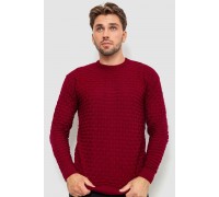 Свитер мужской, цвет бордовый, 161R882