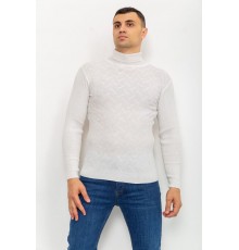 Свитер-гольф мужской, цвет молочный, 161R892