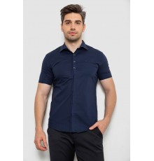 Сорочка чоловіча, колір синій, 214R7006