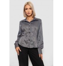 Сорочка класична в смужку, колір чорно-білий, 230R66-1