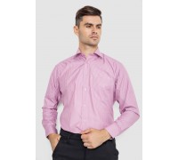 Рубашка мужская классическая, цвет светло-сиреневый, 244R331