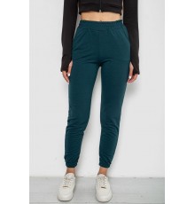 Спортивні штани жіночі, колір зелений, 238R345